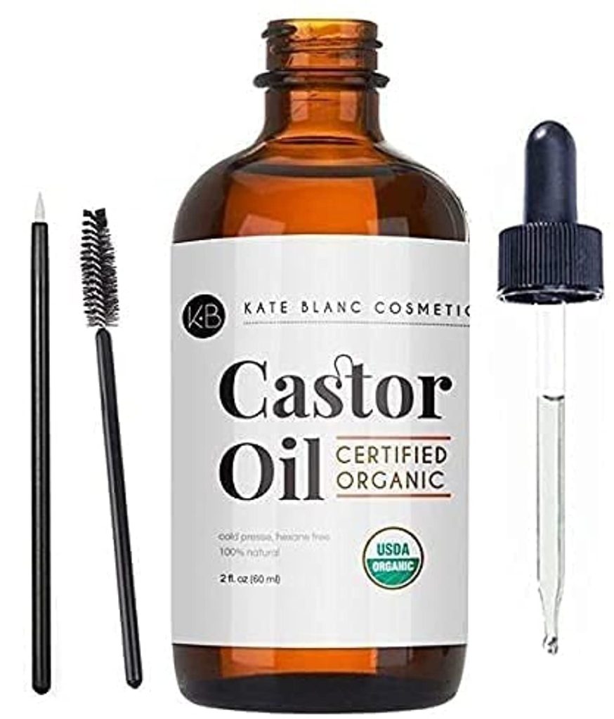 زيت تطويل الشعر كاتبلانك Kateblanc Cosmetics Organic Castor Oil
