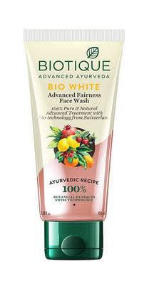 افضل غسول لتفتيح الوجه طبي من Biotique Bio White Advanced Fairness Face Wash
