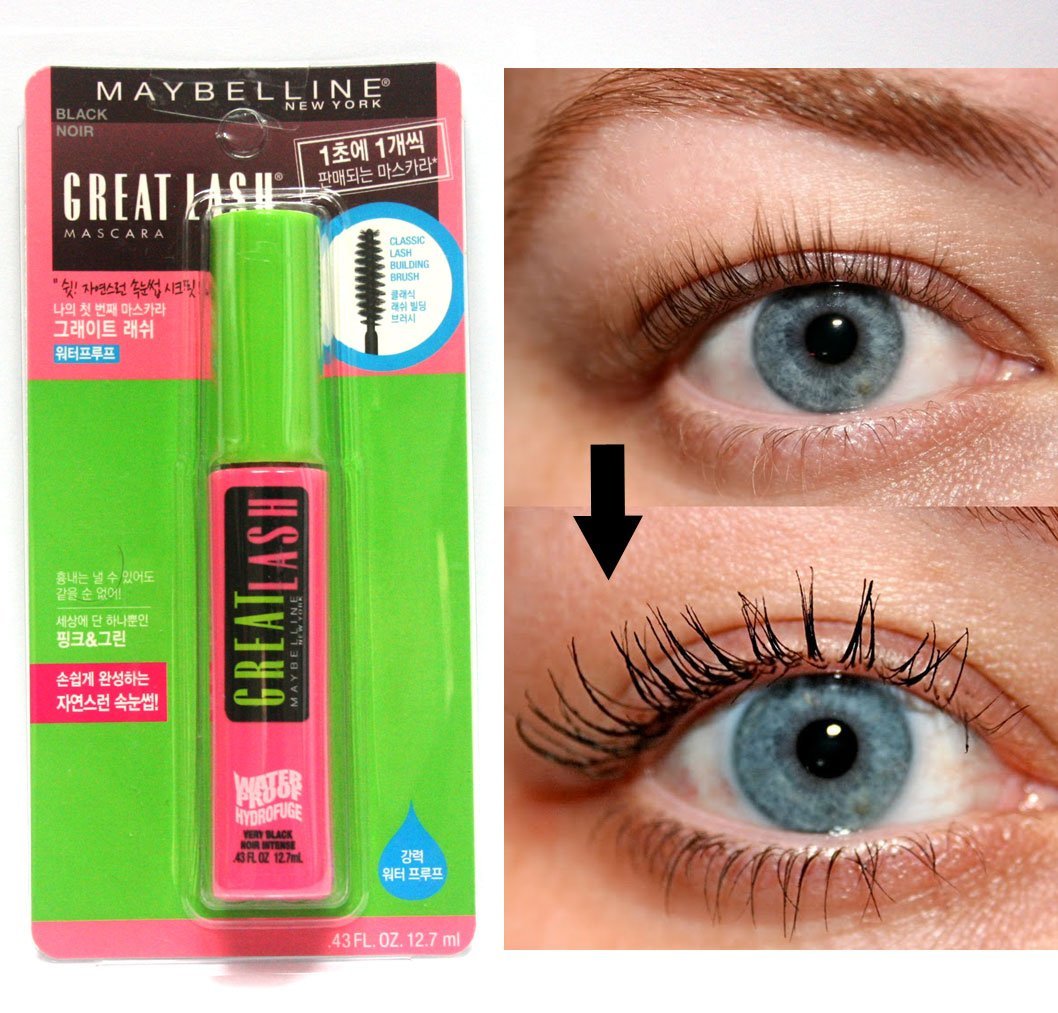 Maybelline 10   Maybelline Great Lash Waterproof Mascara 