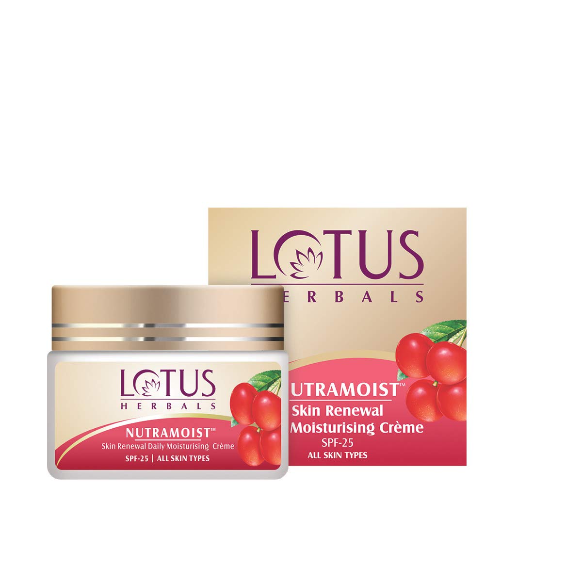 كريم مرطب لوتس هيربال Lotus Herbals NutraMoist Skin Renewal Daily Moisturising Cream