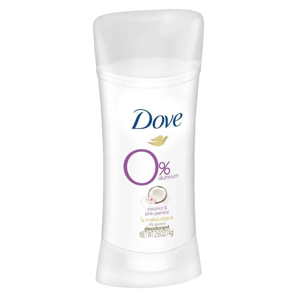 ستيك مزيل عرق دوف Dove 0% Aluminum Coconut & Pink Jasmine Deodorant Stick