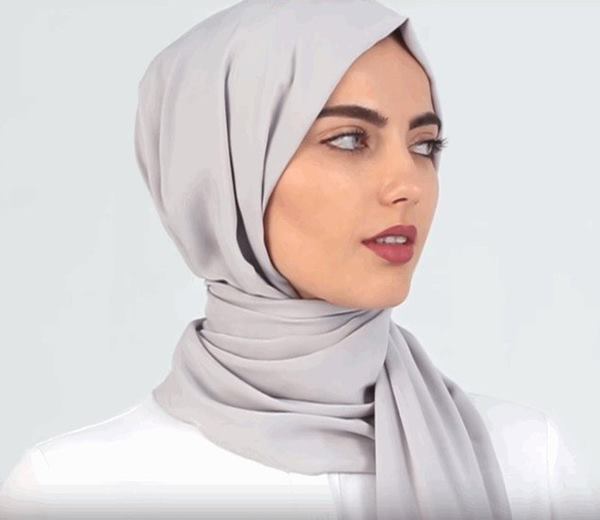 لفات حجاب تركية للوجه المربع