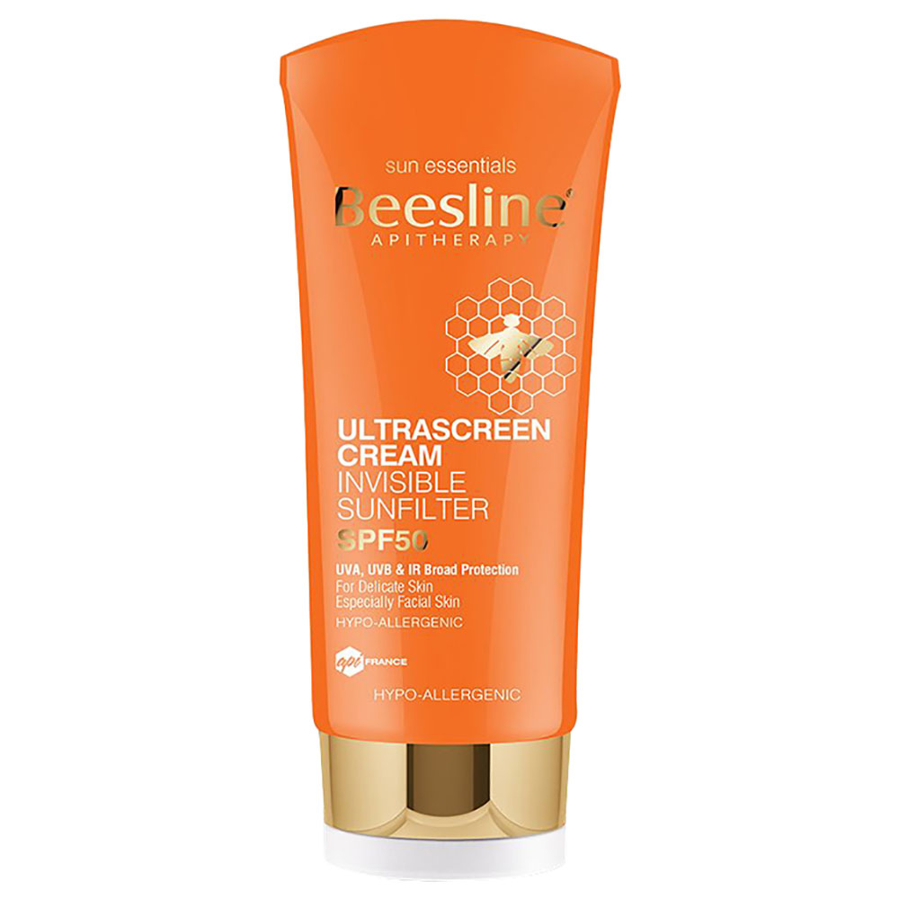 صن بلوك بيزلين البرتقالي Beesline Ultrascreen Cream Invisible Sun Filter