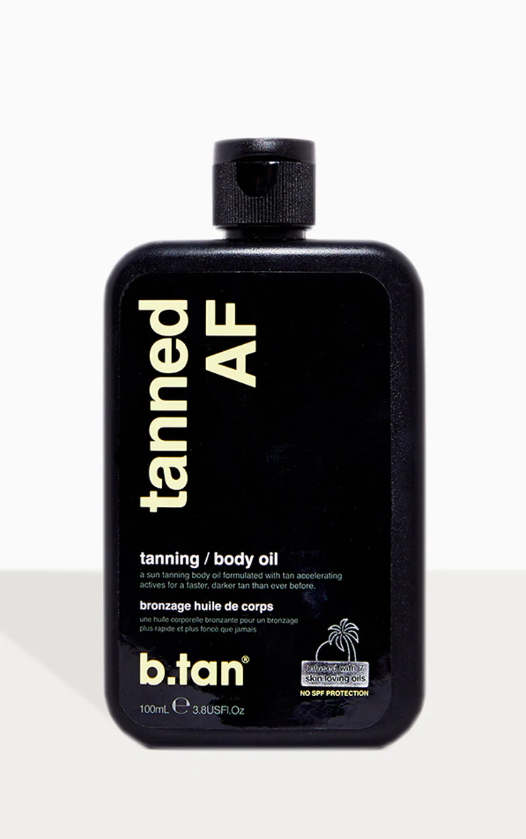 زيت تان B Tan Tanned AF Body Tanning Oil