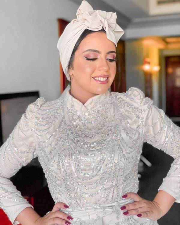 فستان زفاف بطوط ناصر