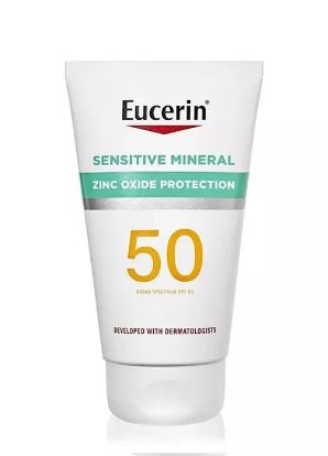 واقي شمس يوسيرين EUCERIN Sun Sensitive Mineral Sunscreen Lotion SPF 50