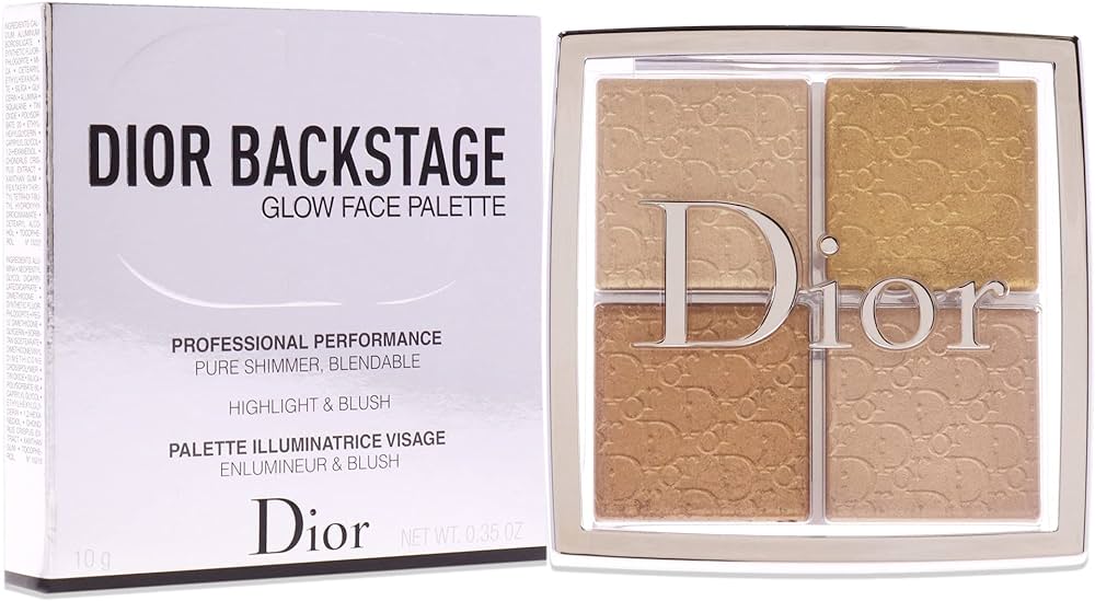 هايلايتر ديور Dior Backstage Glow Face Palette in Glitz