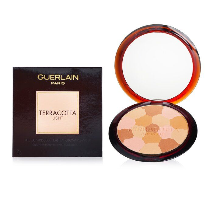 هايلايتر غيرلان Guerlain Terracotta light The Sun kissed Natural Healthy Glow powder in Deep Warm