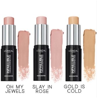 هايلايتر قلم من لوريال باريس L’oreal Paris Infallible longwear Highlighter Shapping Stick