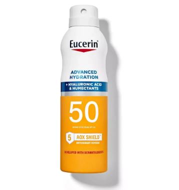 واقي شمس بخاخ من يوسيرين EUCERIN Advanced Hydration Sunscreen Spray