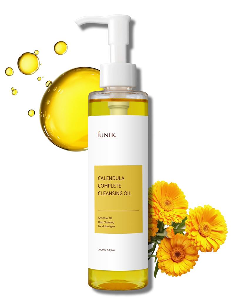 غسول زيتي IUniK Calendula Complete Cleansing oil