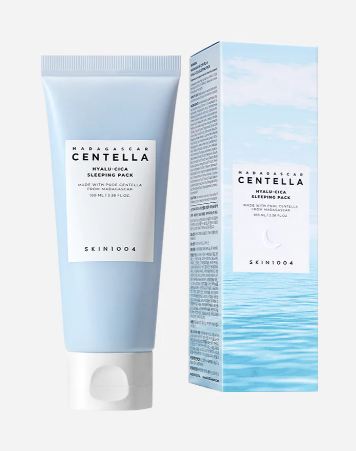 قناع النوم بخلاصة السينتيلا Skin Centella Hyalu Cica Sleeping Pack