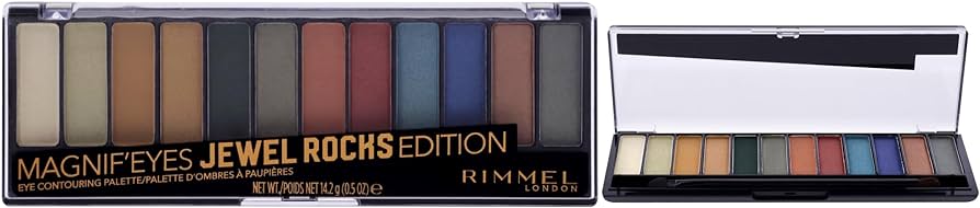 باليت ايشادو ريميل ماجنيف ايز Rimmel Magnif  Eyes Jewel Rocks Edittion