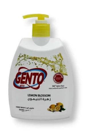 صابون سائل لليدين Gento بانتعاش الليمون